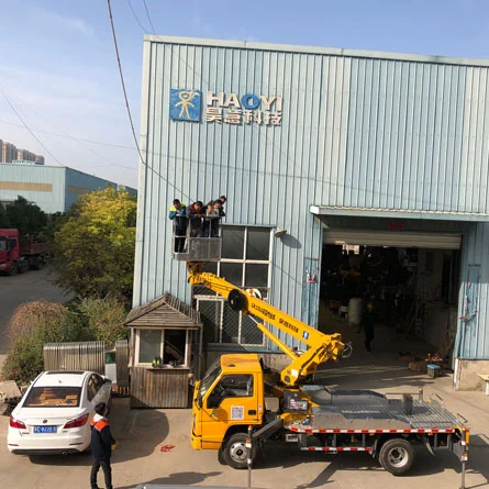 23m jiangling aerial work truck 4