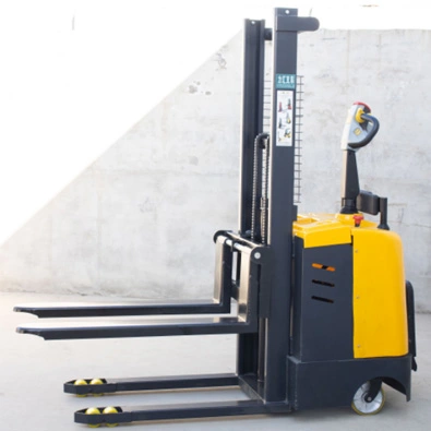 stand on type full electric stacker