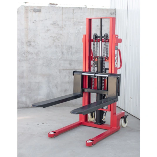 handheld and electric dual use stacker 01