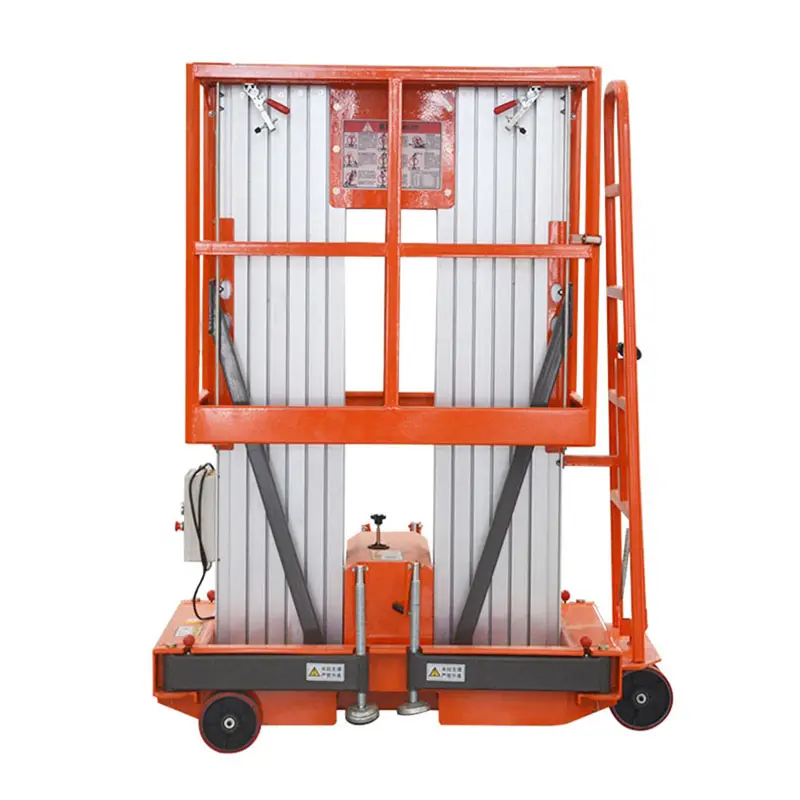 double mast hydraulic goods lift