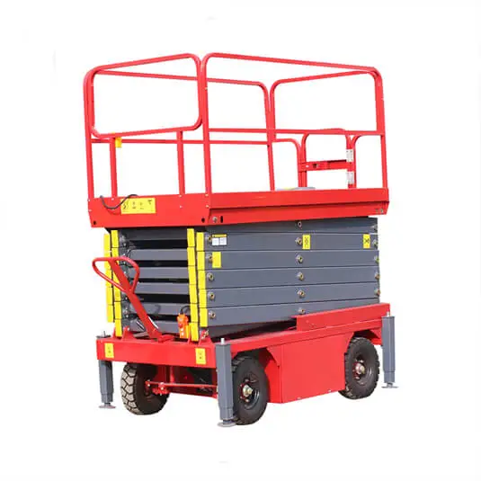 movable hydraulic scissor lift