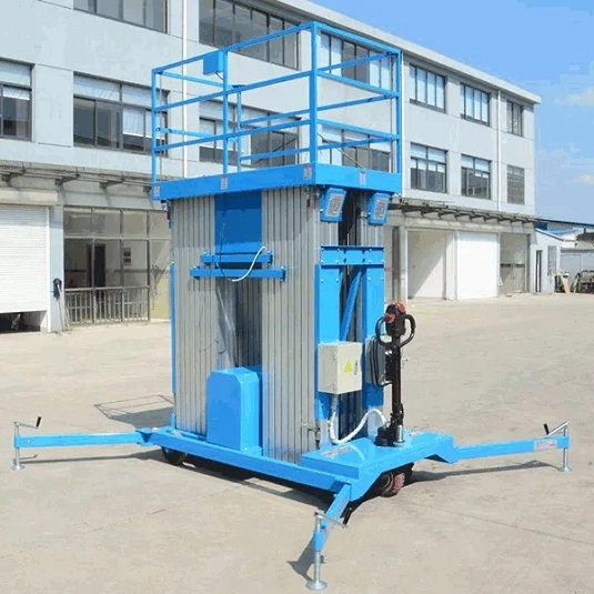 electric vertical mast lift