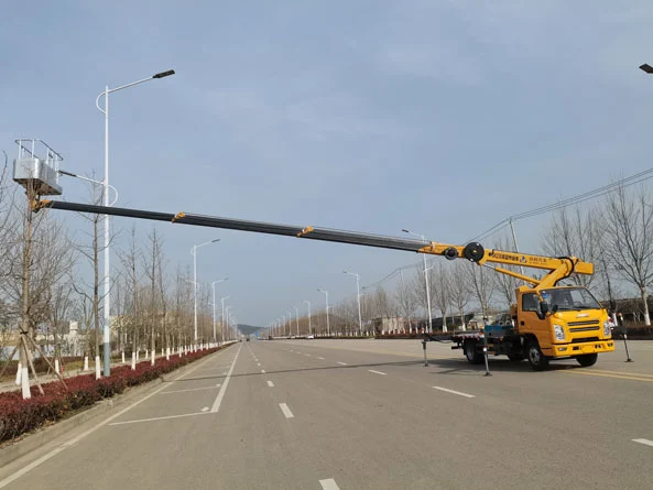 brand new bucket trucks
