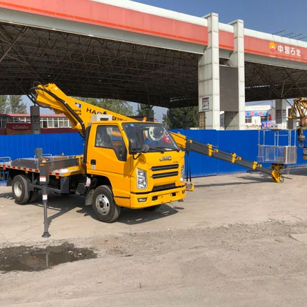 23m jiangling utility boom truck