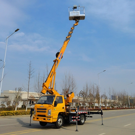 two man bucket truck
