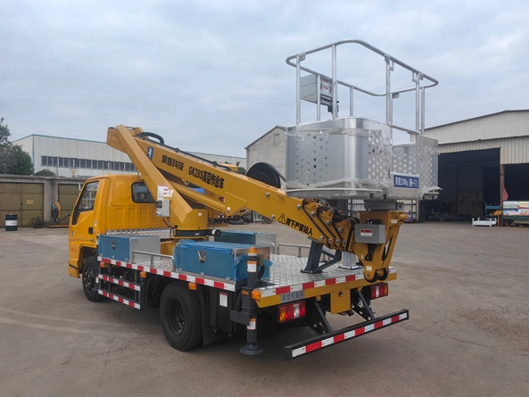 jiangling shunda tracked bucket truck