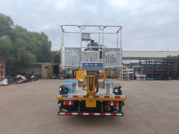 arm lift bucket truck jiangling shunda