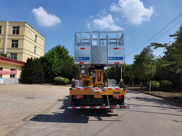 bucket pickup truck
