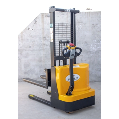 Walk-behind type full electric stacker